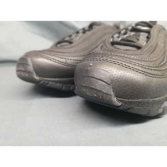 Nike Boys Air Max 97 (GS) Sneakers Mesh Triple Black Size 5 DISPLAY MODEL! - Picture 4 of 12